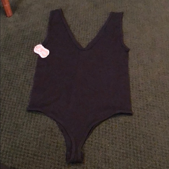 Suzette NEW Black Body Suit so cute size M/L host pick - Picture 3 of 9